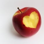 heart apple