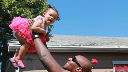 Doyin Richards, baby, biracial, viral, daddy, fatherhood, black men, children, Baby Bjorn, viral, racist, hate mail, blogger,