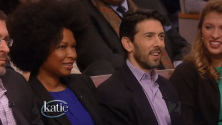 Katie Couric, interracial, marriage, marriage minded, biracial, television, media, social trends, OOW, black women, dating out, relationships, families,