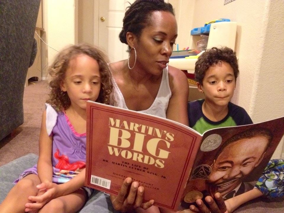 Talking To My BiRacial Kids About Black History Month