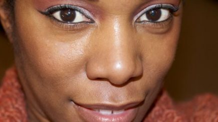 IMATS, CAITLYN, face, black women, makeup, tips, advice, eyeliner, highlight, fashion, style, brown skin, doe eyes, get this look,