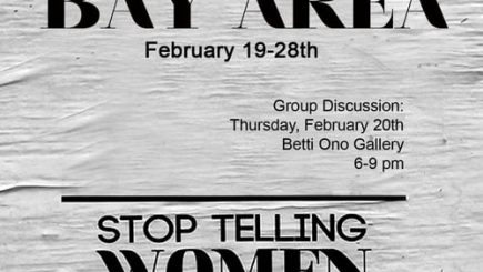 art, Betti Ono Gallery, Tatyana Fazlalizadeh, Oakland, California, catcalling, social campaign, exhibit, black women, sexual harassment, California, event,