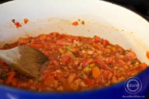 My famous (in my family) tomato sauce