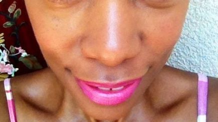 beauty tips, makeup, pink lipstick, fashion, style, Mineral Fusion, colors, Spring, inspiration, Chris tries it for you,