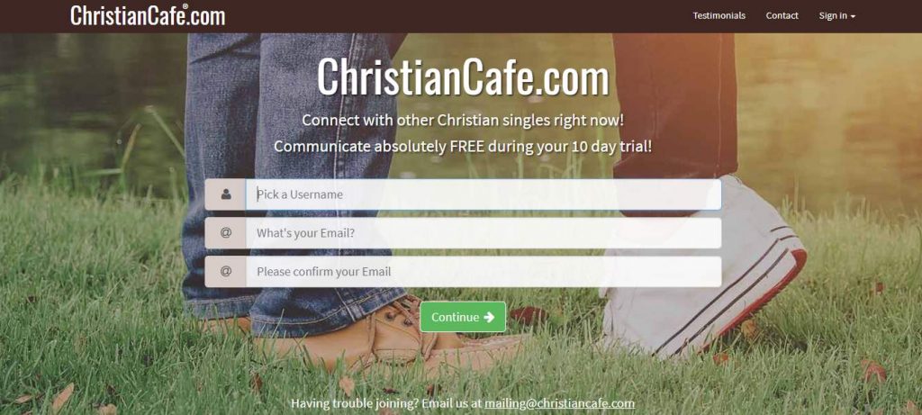christian dating sign in