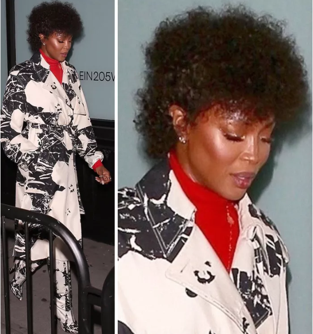 Naomi Campbell Is Wearing Her Natural Hair and We're All Thrilled! | Beyond  Black & White