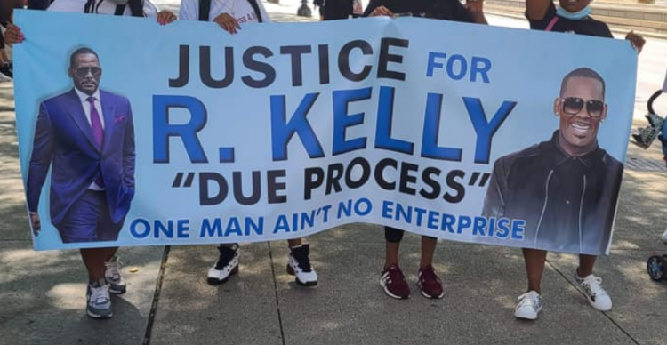 banner seeking justice for predator